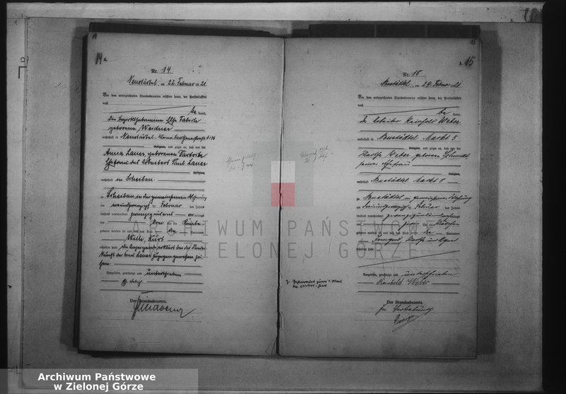 image.from.unit.number "Geburts-Haupt-Register 1921 No. 1 bis 88"