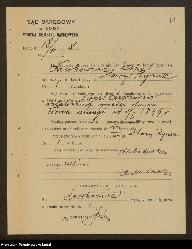 Obraz 6 z jednostki "Kopel Lewkowicz- sprzedaż obuwia"