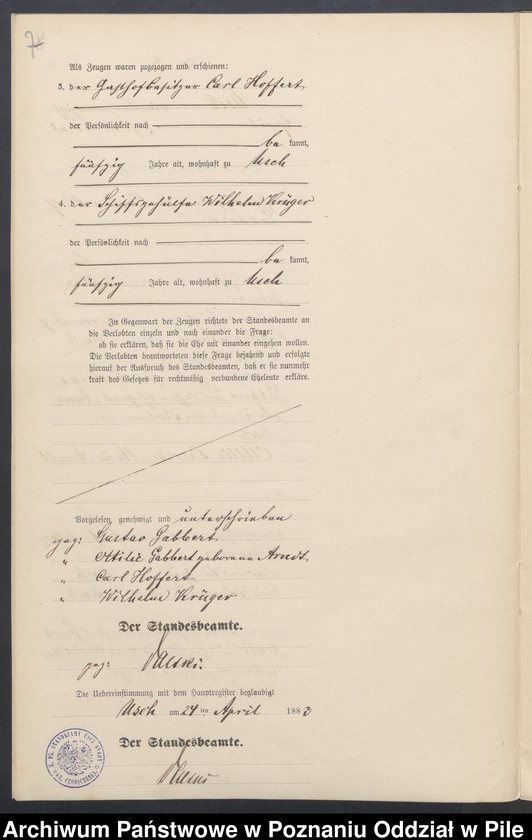 Obraz 9 z jednostki "Księga małżeństw"