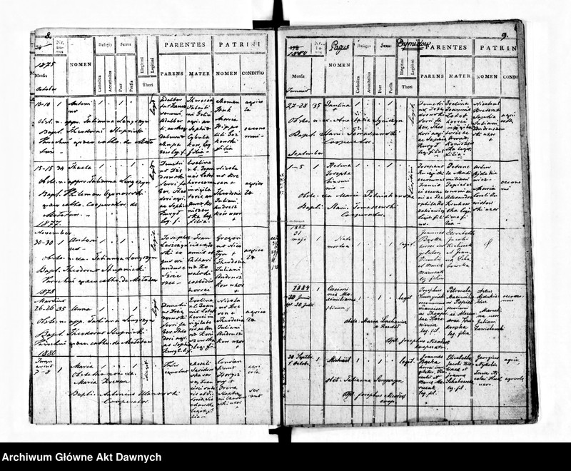 image.from.unit.number "Parafia: Chodorów. Dekanat: Świrz. Księga metrykalna urodzeń tylko dla wsi Dymidów."
