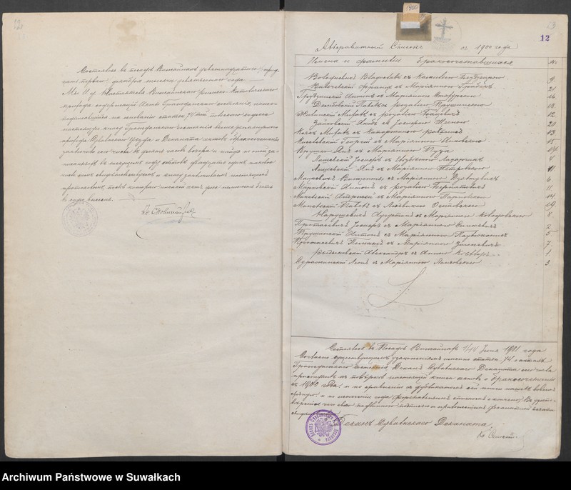 image.from.unit.number "[Księga akt małżeństw parafii rzymskokatolickiej w Wiżajnach z lat 1900-1913]"