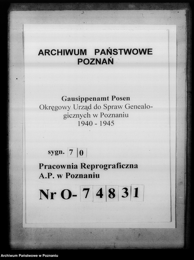 Obraz 1 z jednostki "Steindenkmäler [likwidacja żydowskich cmentarzy]"