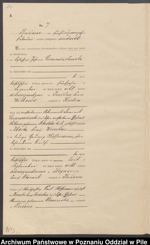 image.from.unit.number "Księga małżeństw"