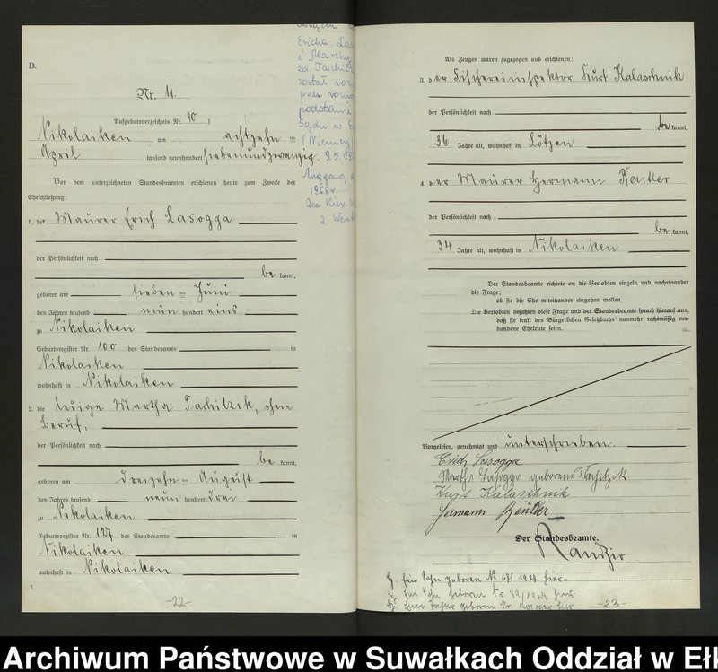 image.from.unit.number "Heirats=Haupt=Register des Königlichen Preussischen Standes-Amtes Nikolaiken Kreis Sensburg"