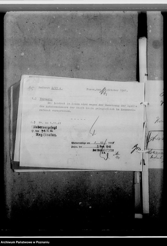 Obraz 19 z jednostki "Hinkel, Philipp, Amtskommisar, Konin"