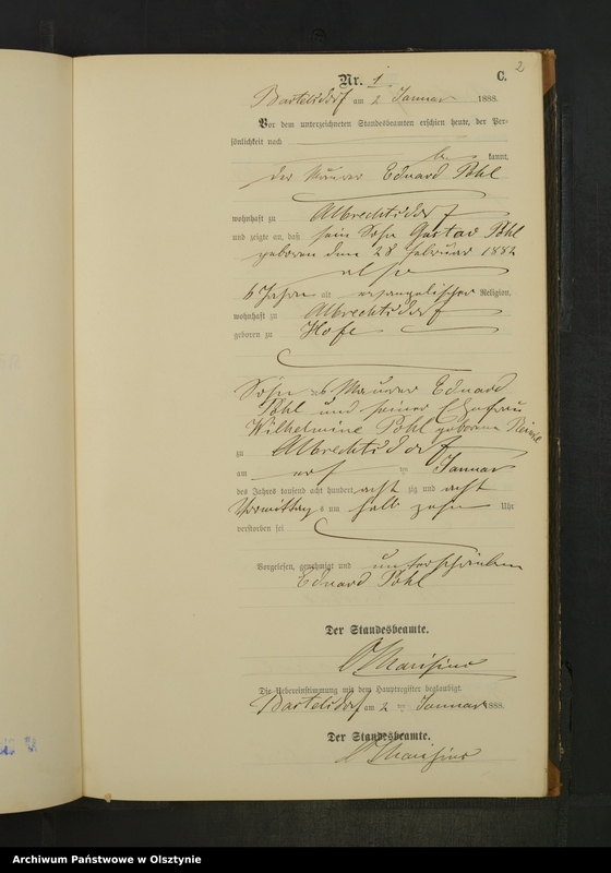 image.from.unit.number "Sterbe-Neben-Register Nr 1 - 45"