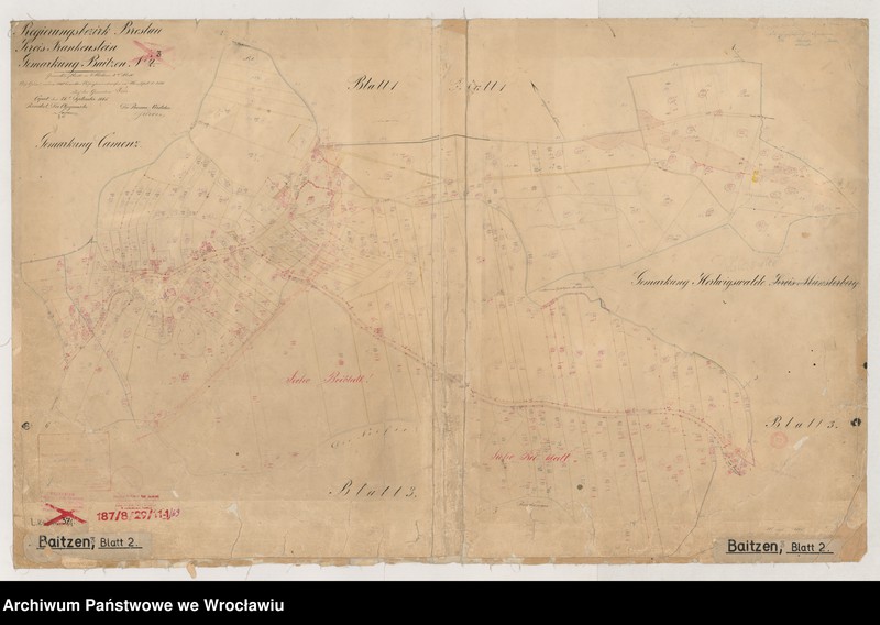 image.from.unit "Kreis Frankenstein, Gemarkung Baitzen Nr 3."