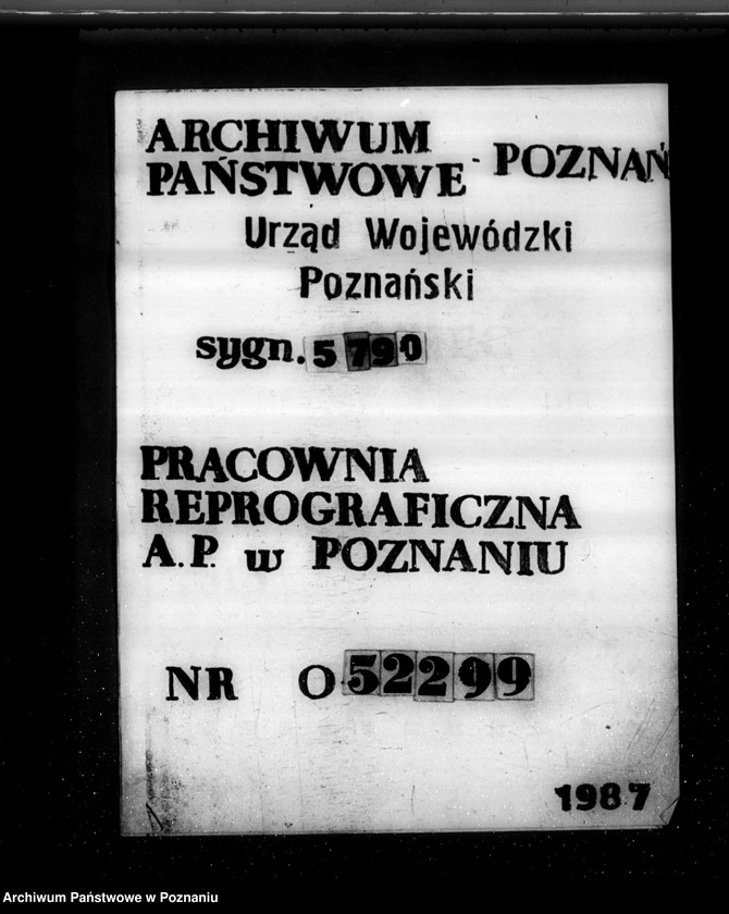 Obraz 1 z jednostki "/Zgłaszanie o udzieleniu paszportów - zarządzenia tajne, generalia/"