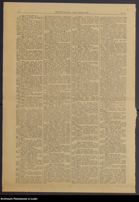 Obraz 13 z jednostki "„Łódzki Przemysł Niciany“ Izrael Kilbert – mechaniczna nawijalnia nici"