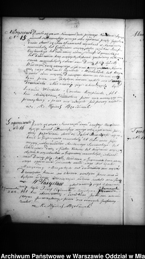 image.from.unit.number "Akta urodzeń, mnałżeństw, zgonów"