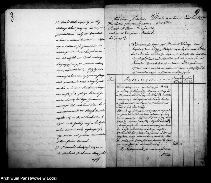 Obraz 10 z jednostki "Akta tyczące się pożyczki budowlanej Pana Henryka Vorwerka"