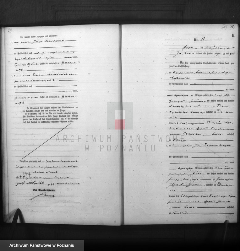 Obraz 12 z jednostki "Księga małżeństw"