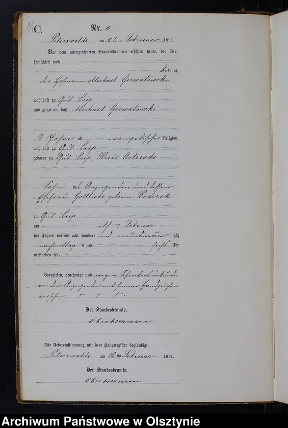 image.from.unit.number "Sterbe-Neben-Register Nr 1 - 27"