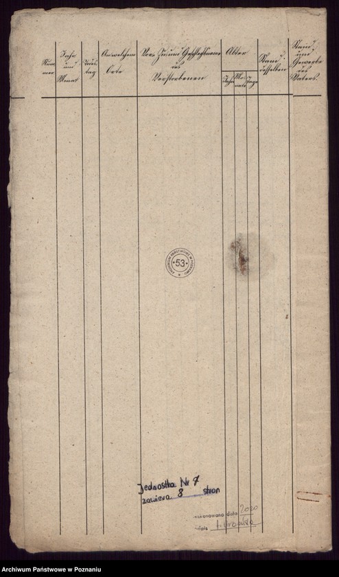 Obraz 7 z jednostki "Todtenregister"