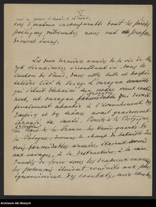 image.from.unit.number "Przemówienie w Vevey na uroczystości przeniesienia zwłok Henryka Sienkiewicza do Polski"