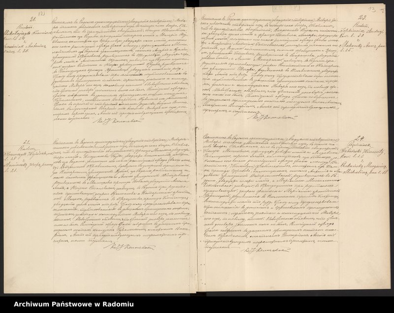 image.from.unit.number "[Duplikat akt zaślubionych i zmarłych parafii Radom za 1904 r.]"