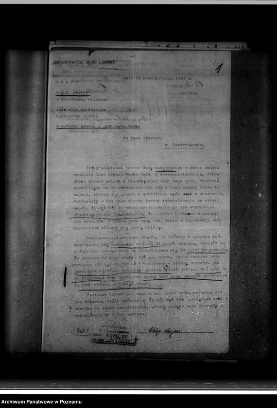 Obraz 5 z jednostki "Miasto Gniewkowo sprawy różne"