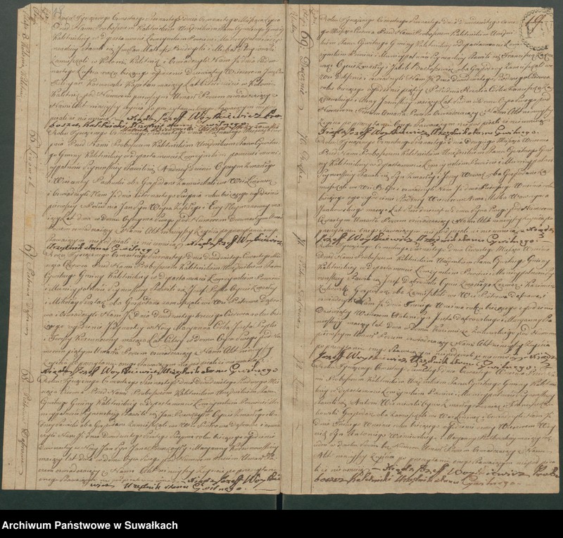 image.from.unit.number "Akta Zeyscia Stanu Cywilnego Gminy Kaletnickiey, od 1-go Stycznia 1816 do ostatniego Grudnia tegoż Roku."