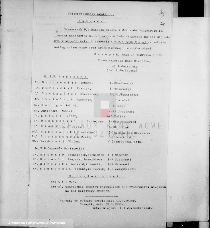 Obraz 8 z jednostki "Miasto Czempiń Ewidencja pracowników komunalnych"