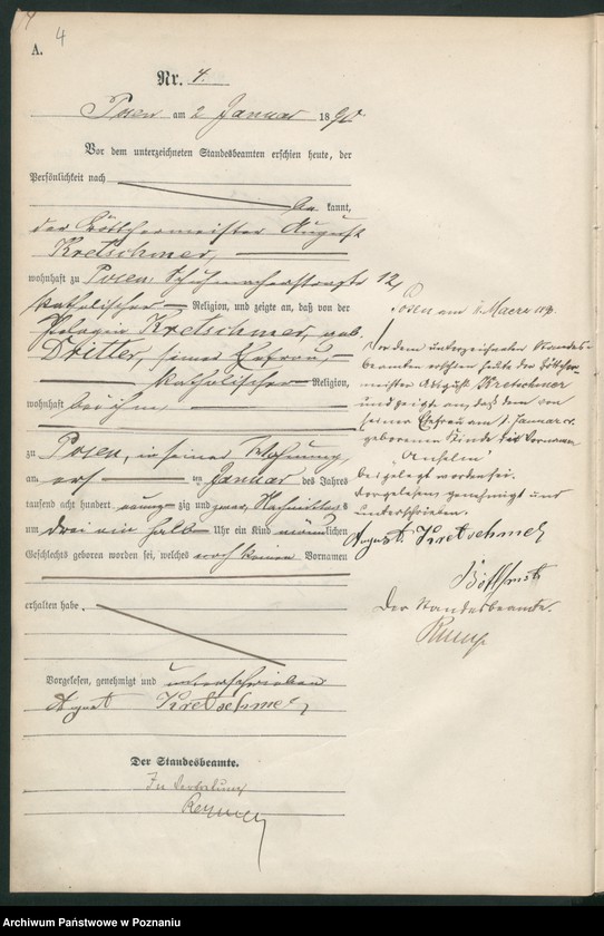 Obraz 7 z jednostki "Księga urodzeń t. I"