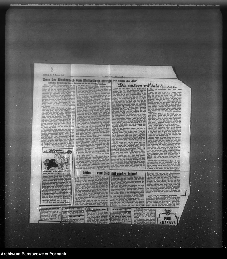 Obraz 12 z jednostki "Wycinki prasowe dotyczące Kraju Warty"