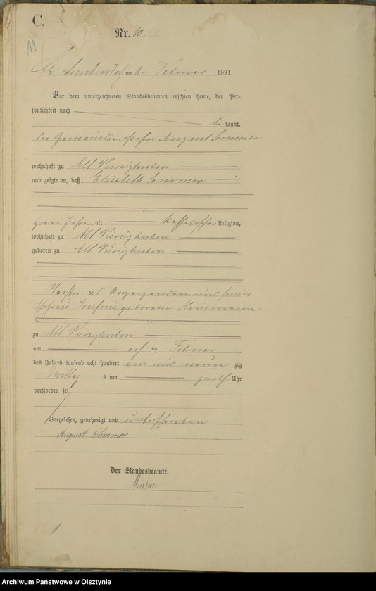image.from.unit.number "Sterbe-Haupt-Register Nr 1 - 47"