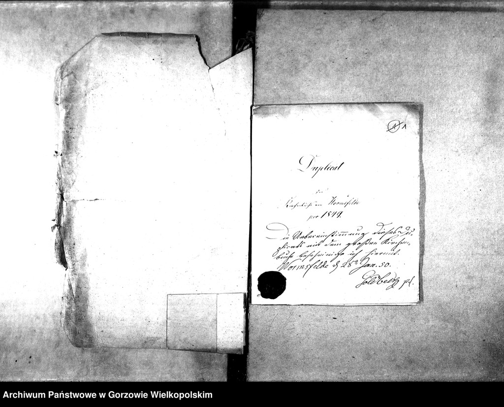 image.from.unit.number "Duplikate der Kirchenbücher von Wormsfelde (Wojcieszyce), Vormsfelder Theerofen und Stolzenberg (Różanki)"