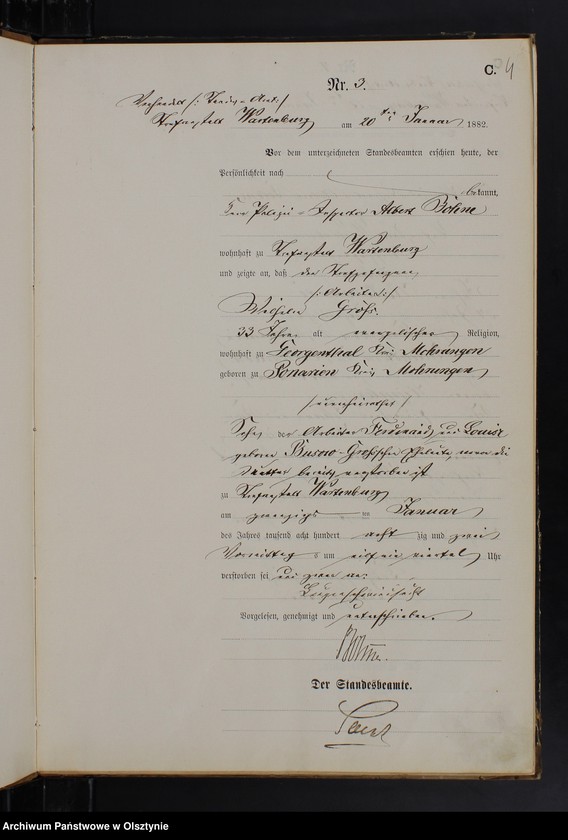 image.from.unit.number "Sterbe-Haupt-Register Nr 1 - 42"