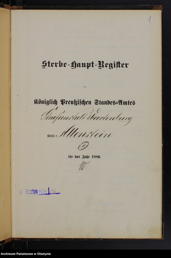 image.from.unit.number "Sterbe-Haupt-Register Nr 1 - 16"