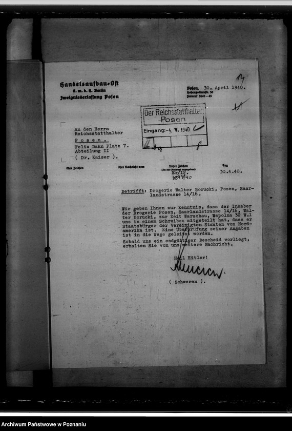 Obraz 18 z jednostki "Erfassung der Drogerien"