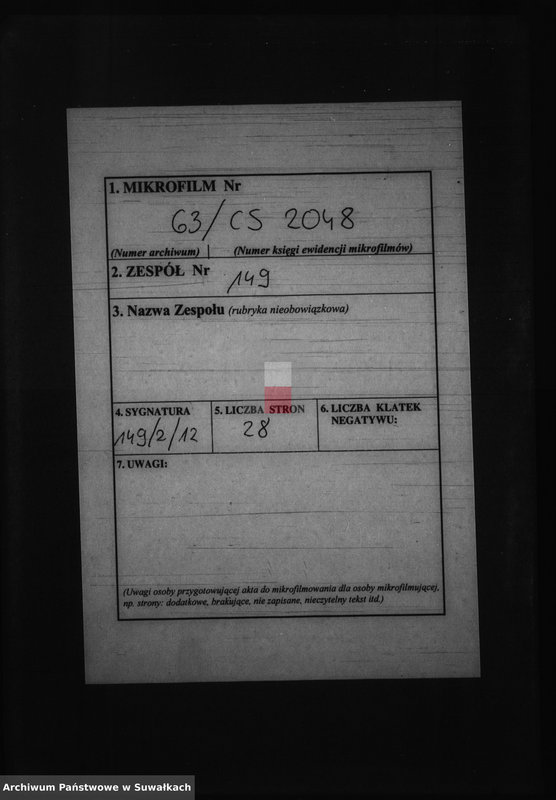 Obraz 2 z jednostki "Anexa do Małżeństw z roku 1867 Parafii Bakałarzewskiej"