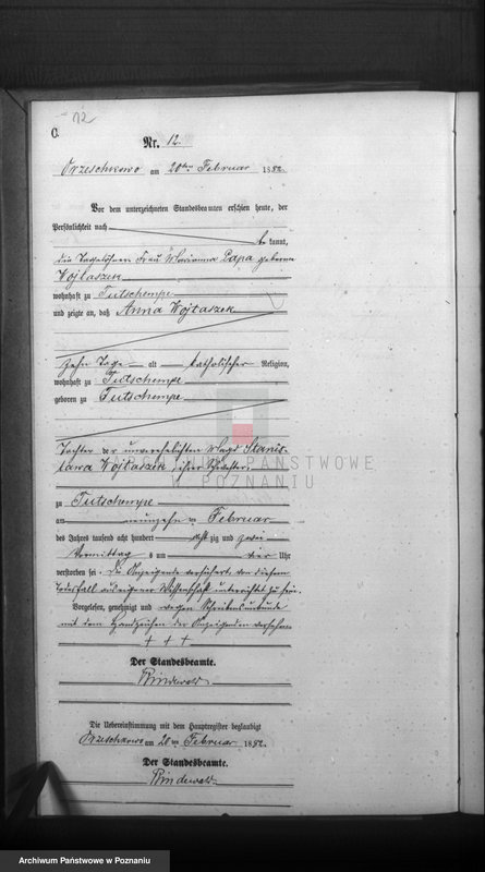 Obraz 14 z jednostki "Księga zgonów"