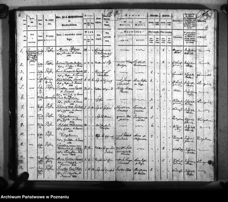 Obraz 9 z jednostki "Sterbenbuch"