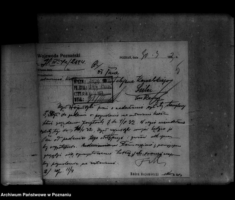 image.from.unit.number "Cegielnia F. Kowalskiego w Sielcu powiat rawicki nr woj. kotła 796"