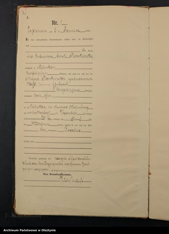 image.from.unit.number "Geburts-Haupt-Register Nr 1 - 230"