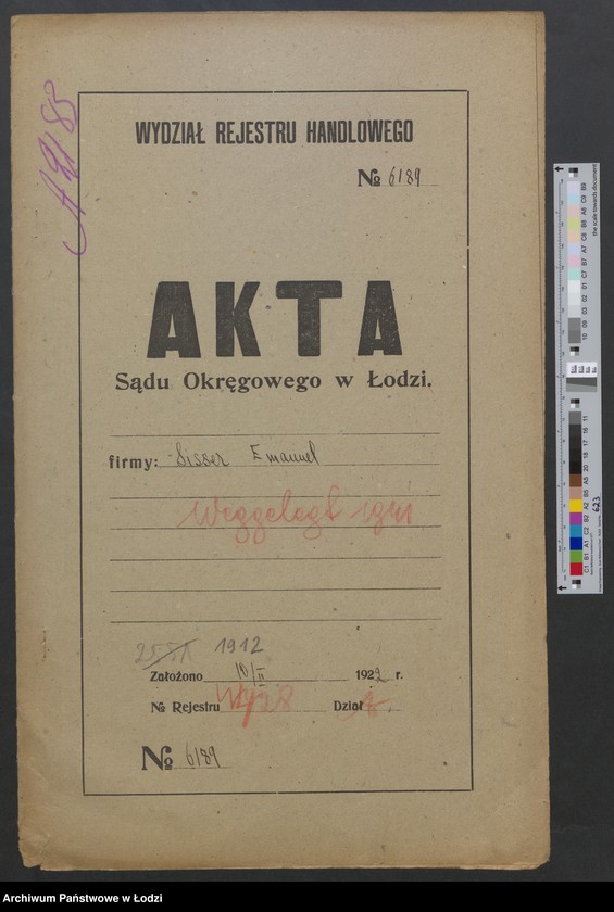 Obraz 2 z jednostki "Emanuel Lisser- sprzedaż drzewa opałowego"