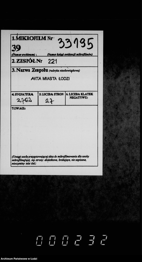 Obraz 2 z jednostki "Po deloproizvodstvu o raschodach gorodskoj kassy"