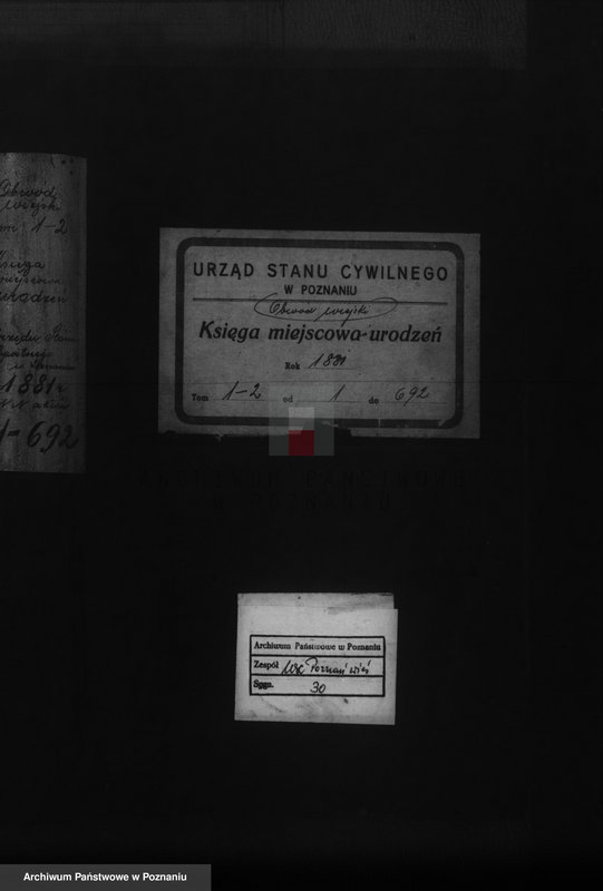 Obraz 1 z jednostki "Księga urodzeń"