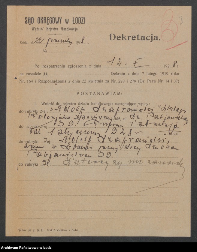 Obraz 5 z jednostki "Adolf Szafrański - sklep kolonialno- spożywczy"