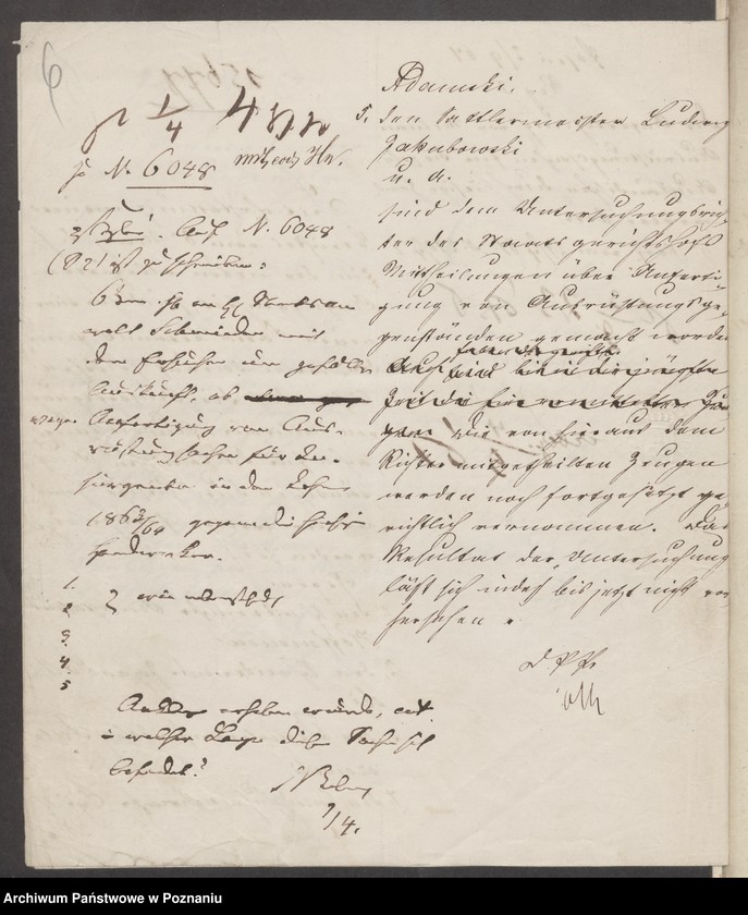 image.from.unit.number "Briefwechsel mit dem Oberpräsidenten, dem Ministerium des Innern und der Regierung betr. die allgemeine politische Lage"