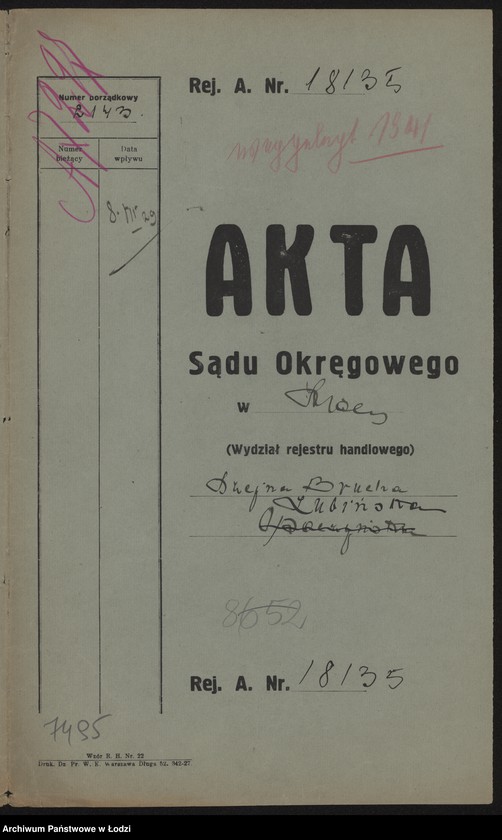 Obraz 2 z jednostki "Szajna Brucha Lubińska – The Luntsch Hat – sprzedaż kapeluszy i czapek"