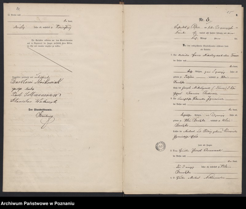 Obraz 10 z jednostki "Księga małżeństw"