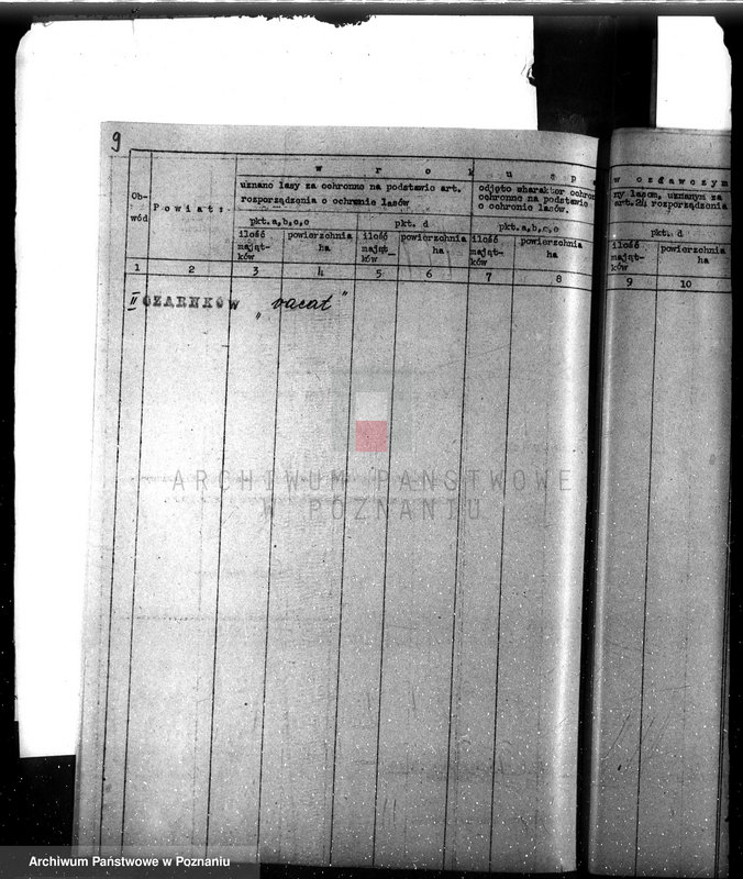 image.from.unit.number "Sprawozdanie z działalności organów ochrony lasów za rok 1934"