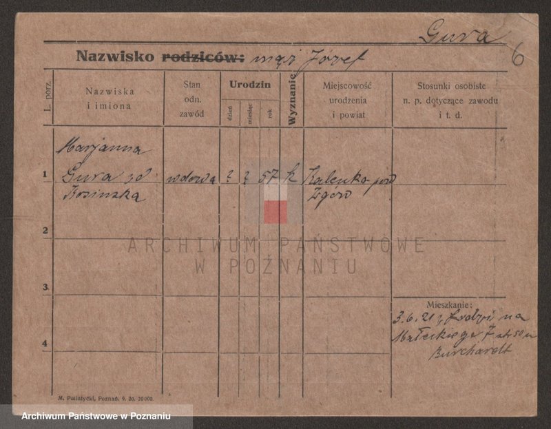 Obraz 6 z jednostki "Gur - Gurkiewicz"