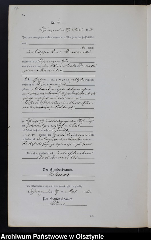 image.from.unit.number "Sterbe-Neben-Register Nr 1-28"