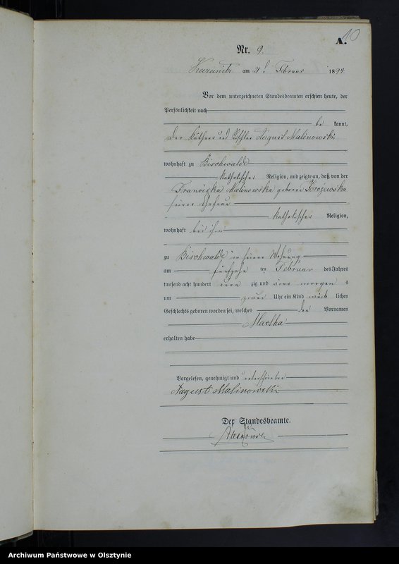 image.from.unit.number "Geburts-Haupt-Register Nr 1 - 77,1 - 97,1 - 88 i 1 - 83"