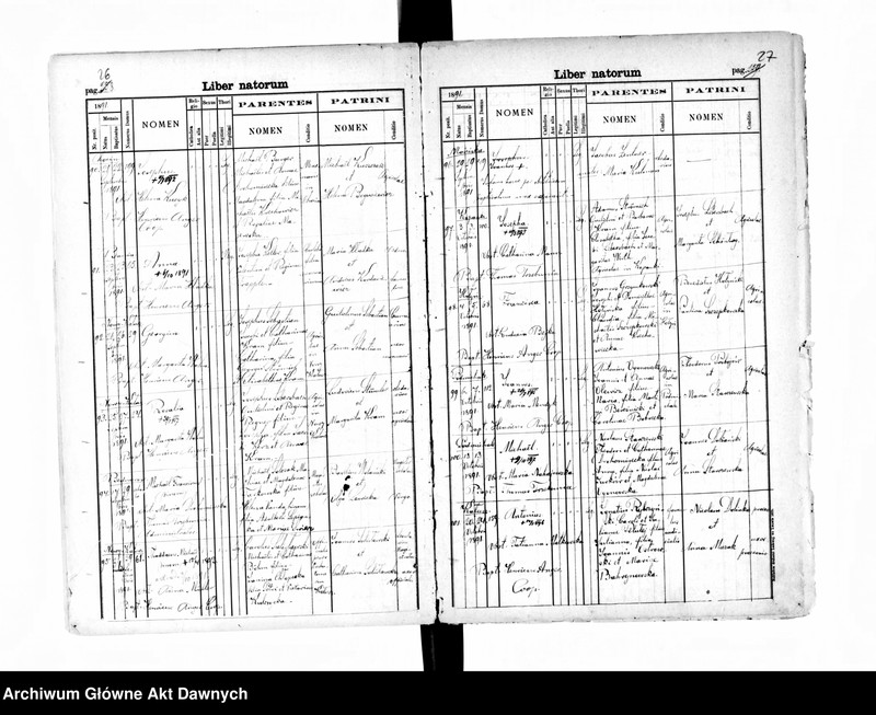 image.from.unit.number "Parafia: Kałusz. Dekanat: Dolina. Księga metrykalna urodzeń dla całej parafii."