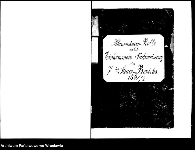 image.from.unit.number "Klassensteuerolle nebst Einkommens Nachweisung"