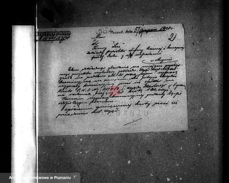 Obraz 6 z jednostki "Zatwierdzenie zakładu przemysłowego Firmy "Len" w Lesznie"