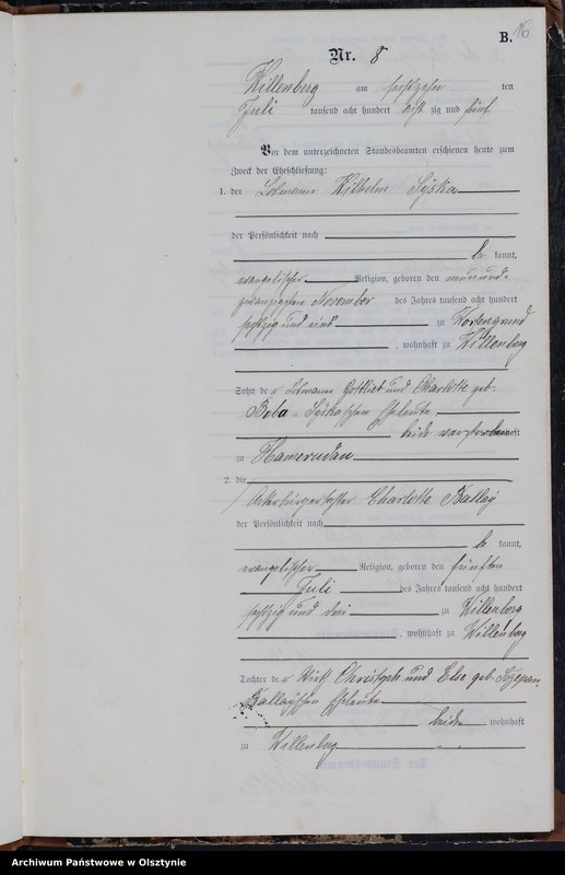 image.from.unit.number "Heiraths-Neben-Register Nr 1 - 23"